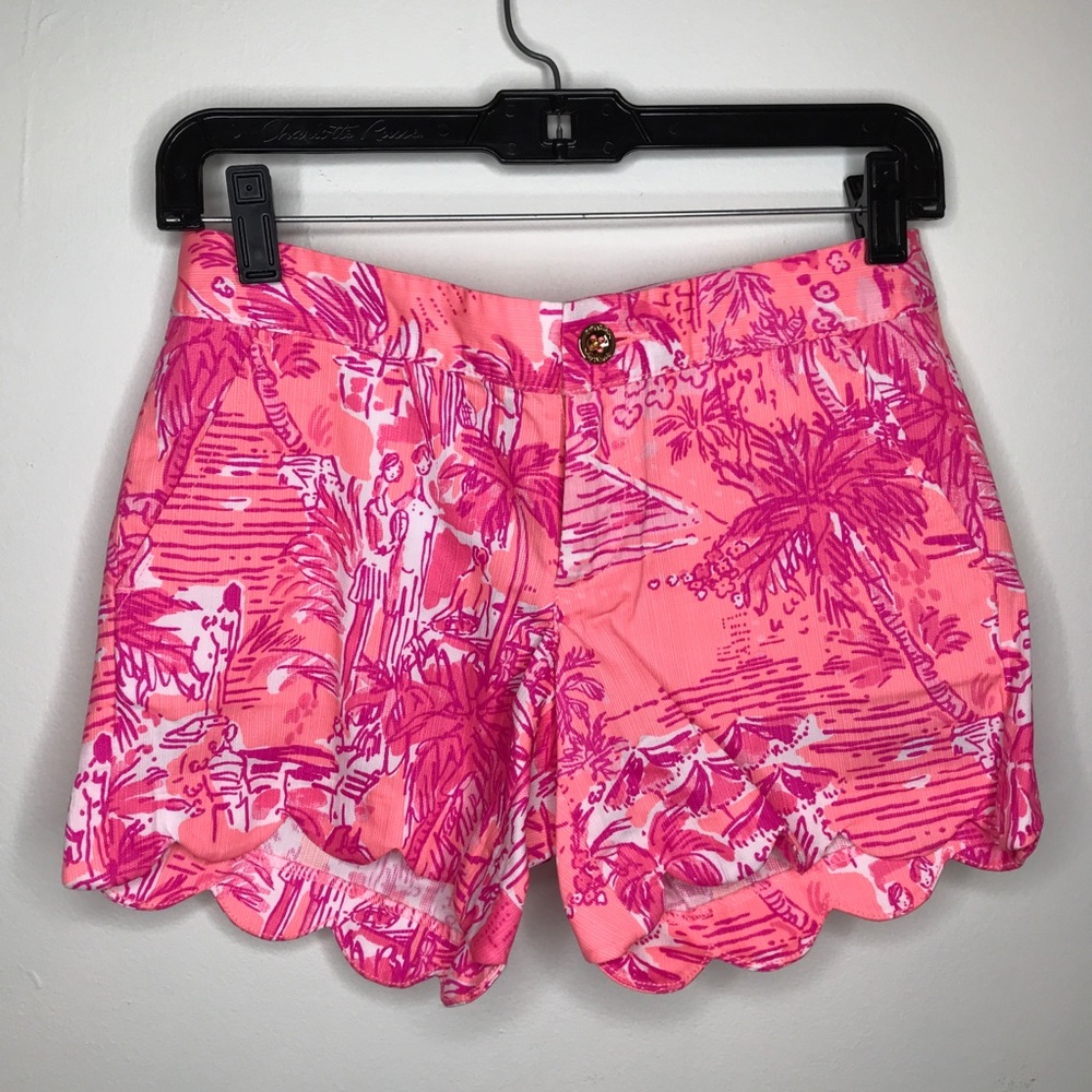 Lily pulitzer buttercup pink shorts
